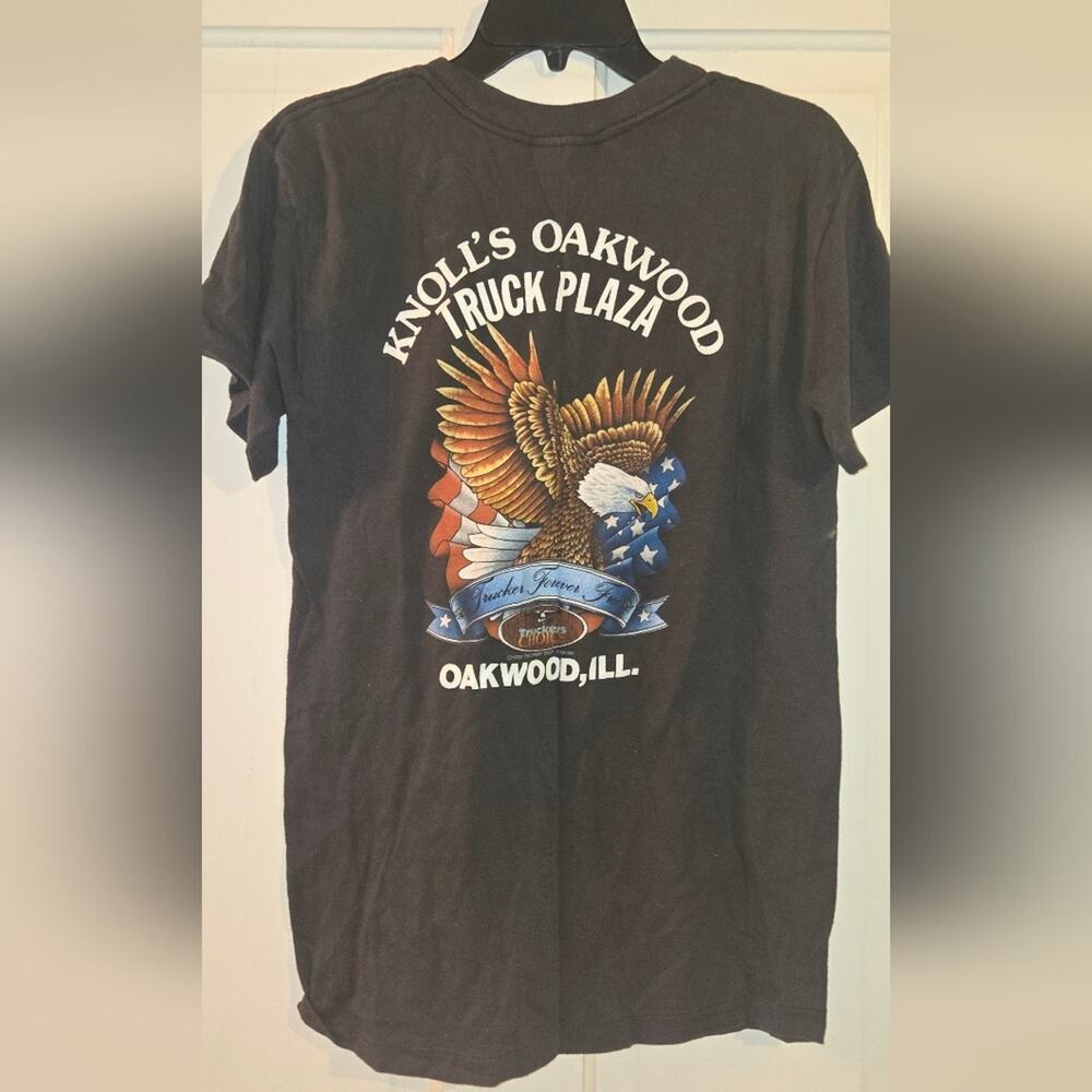 Vintage 90s Faded Truckers Choice King Of The Road Tshirt Size L